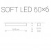 Потолочный светодиодный светильник Nowodvorski Soft Led 9537