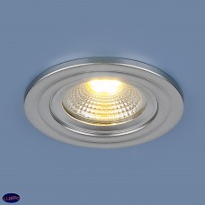 Встраиваемый потолочный светодиодный светильник Elektrostandard 9902 LED 3W COB SL серебро a038458