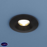 Точечный встраиваемый светодиодный светильник Elektrostandard 9903 LED 3W COB BK черный a038446