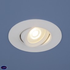 Встраиваемый потолочный светодиодный светильник Elektrostandard 9906 LED 6W WH белый a039390