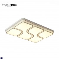 Светодиодная потолочная люстра STUDIO LED 9907/2+4 White