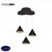 Светодиодный подвесной светильник STUDIO LED 9907/3 Black