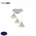 Светодиодный подвесной светильник STUDIO LED 9907/3 White