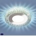 Встраиваемый светодиодный потолочный светильник с LED подсветкой Elektrostandard 9908 LED 8W CL прозрачный a039389