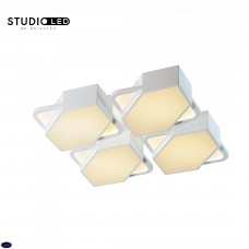 Светодиодная потолочная люстра STUDIO LED 9916/4+4 White