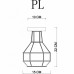 Светильник потолочный Arte Lamp Spider A1109PL-1BK
