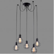 Светильник подвесной Arte Lamp Spider A1109SP-5BK