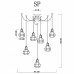 Светильник подвесной Arte Lamp Spider A1109SP-7BK