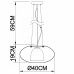 Подвесной светильник Arte Lamp UFO A1260SP-1SS