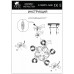Люстра потолочная Arte Lamp MARTINA A1292PL-5AB