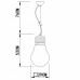 Подвесной светильник Arte Lamp EDISON A1403SP-1SS