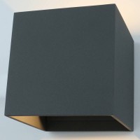 Светильник настенный светодиодный Arte Lamp A1414AL-1GY