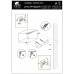 Светильник настенный Arte Lamp Cassetta A1422AP-1GY