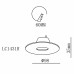 Светильник встраиваемый светодиодный Arte Lamp UOVO A1427PL-1WH