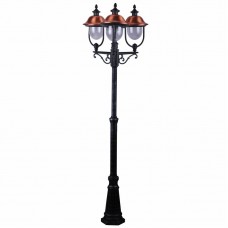 Фонарный столб Arte Lamp A1486PA-3BK Barcelona