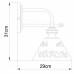Бра Arte Lamp KENSINGTON A1511AP-1PB