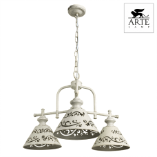 Подвесная люстра Arte Lamp KENSINGTON A1511LM-3WG Подвесная люстра Arte Lamp KENSINGTON A1511LM-3WG