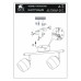 Спот светодиодный Arte Lamp ECHEGGIO A1558AP-2CC
