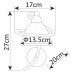 Бра Arte Lamp FABIA A1565AP-1WG Бра Arte Lamp FABIA A1565AP-1WG