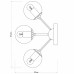 Люстра потолочная Arte Lamp Bolla A1664PL-5BK