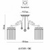 Люстра потолочная Arte Lamp TORRENTE A1678PL-5WG