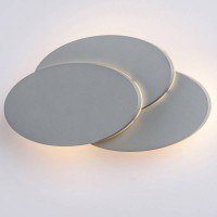 Светильник настенный Arte Lamp Trio A1719AP-1GY