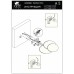 Светильник настенный Arte Lamp Trio A1719AP-1GY
