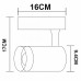Светильник трековый светодиодный Arte Lamp A1730PL-1BK