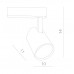 Светильник трековый светодиодный Arte Lamp A1820PL-1BK