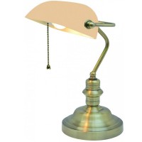 Настольныя лампа Arte lamp A2493LT-1AB Banker Настольныя лампа Arte lamp A2493LT-1AB Banker