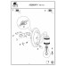 Бра Arte Lamp A2985AP-1AB