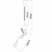 Бра Arte Lamp FALENA A3116AP-1SS