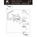 Светильник уличный настенный Arte Lamp A3302AL-2BK