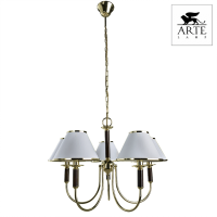 Подвесная люстра Arte Lamp Catrin A3545LM-5GO