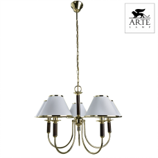 Подвесная люстра Arte Lamp Catrin A3545LM-5GO