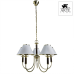 Подвесная люстра Arte Lamp Catrin A3545LM-5GO