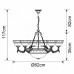 Люстра подвесная Arte Lamp Windsor A3777LM-6-2AB