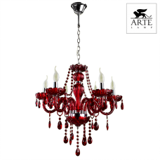 Люстра подвесная Arte Lamp TEATRO A3964LM-6RD
