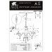 Подвесная люстра Arte Lamp TEATRO A3964LM-6WH