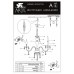 Подвесная люстра Arte Lamp TEATRO A3964LM-8RD Подвесная люстра Arte Lamp TEATRO A3964LM-8RD