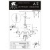 Подвесная люстра Arte Lamp TEATRO A3964LM-8WH