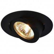 Светильник встраиваемый поворотный Arte Lamp ACCENTO A4009PL-1BK Светильник встраиваемый поворотный Arte Lamp ACCENTO A4009PL-1BK