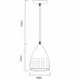 Светильник подвесной Arte Lamp LUCIDO A4081SP-1SS