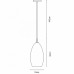 Светильник подвесной Arte Lamp Bicchiere A4282SP-1CC