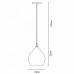 Светильник подвесной Arte Lamp Bicchiere A4283SP-1CC