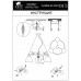 Люстра подвесная Arte Lamp A4289LM-3WH