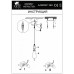 Светильник подвесной Arte Lamp A4290SP-1BK
