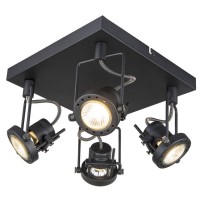 Спот Arte Lamp A4300PL-4BK