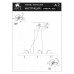 Светильник подвесной Arte Lamp FACCIA A4507SP-3CC
