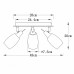 Спот Arte Lamp VOLARE A4590PL-3SS Спот Arte Lamp VOLARE A4590PL-3SS